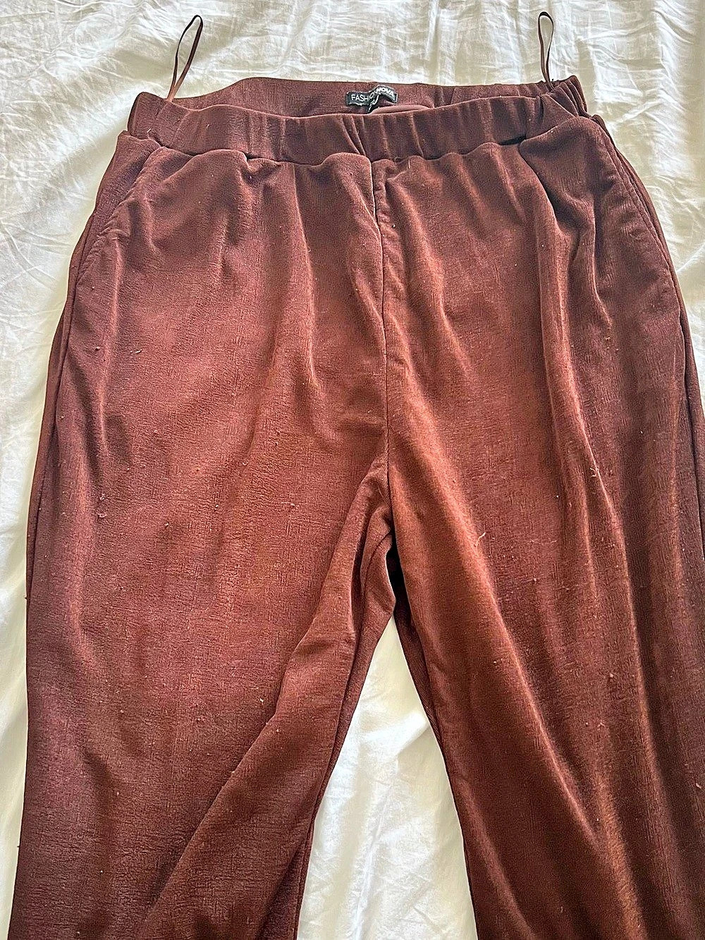 Fashion Nova Brown Jogger Pants Size 2XL